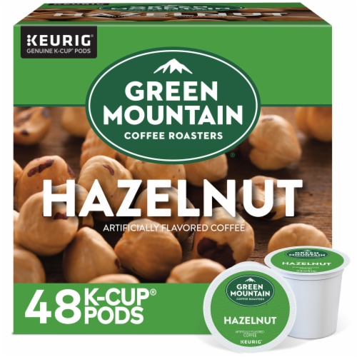 Green Mountain Coffee Hazelnut Light Roast K-Cup Coffee Pods, 48 ct / 0.33 oz Fry's Food