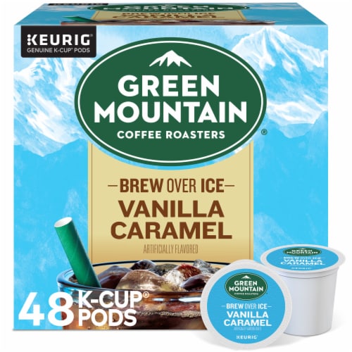 Green Mountain Coffee Roasters® Brew Over Ice Vanilla Caramel Medium Roast K-Cup Iced Coffee Pods, 48 ct Mariano's