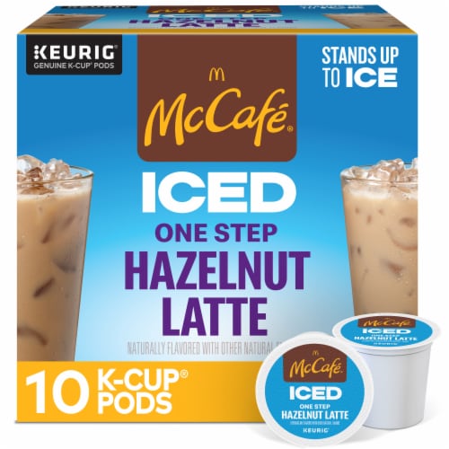 McCafe® Iced Hazelnut Latte K-Cup Coffee Pods, 10 ct - Metro Market