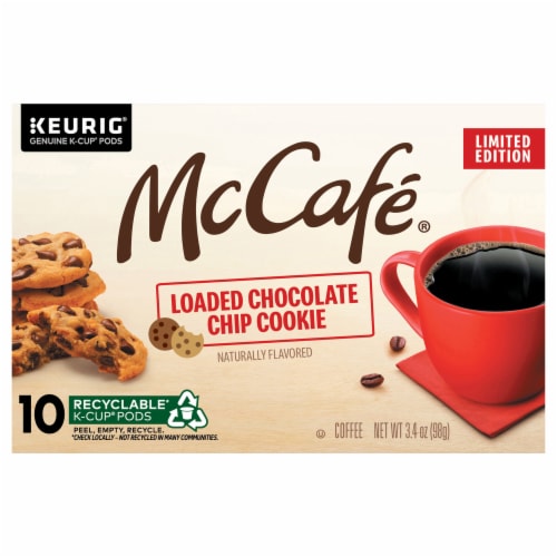 McCafe® Loaded Chocolate Chip Cookie K-Cup® Coffee Pods Perspective: front
