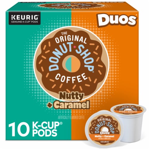 The Original Donut Shop Duos Nutty Caramel Coffee Pods 10 ct Mariano s