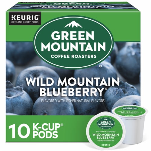 Green Mountain Coffee Roasters® Wild Mountain Blueberry® Light Roast K-Cup® Coffee Pods Perspective: front