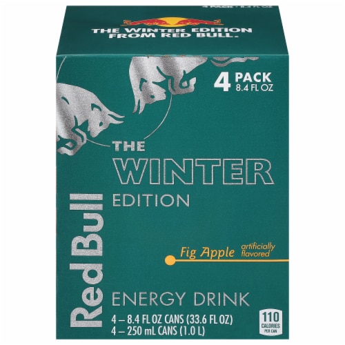 Red Bull Winter Edition Fig Apple, 4 pk / 8.4 oz Harris Teeter