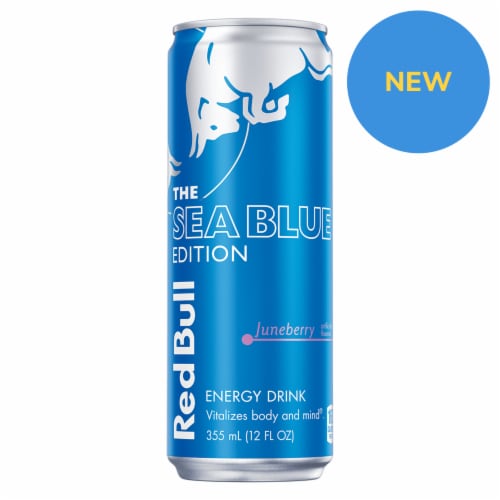 Red Bull® Summer Edition Juneberry Energy Drink Can Perspective: front