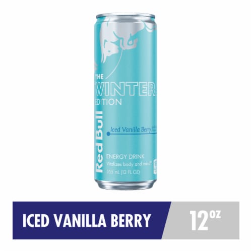 Red Bull Winter Edition Iced Vanilla Berry Energy Drink, 12 fl oz Smith’s Food and Drug
