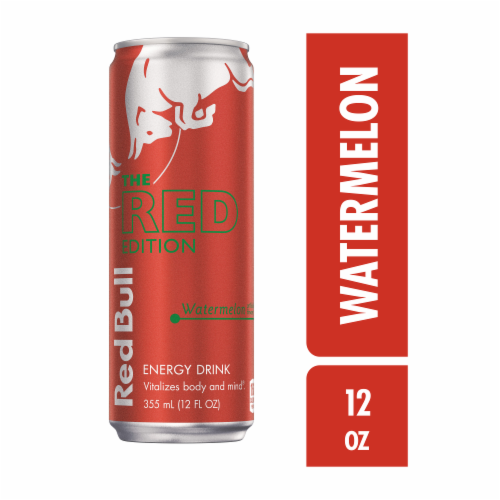 Red Red Edition Watermelon Energy Drink, 12 fl oz Pay Less Markets