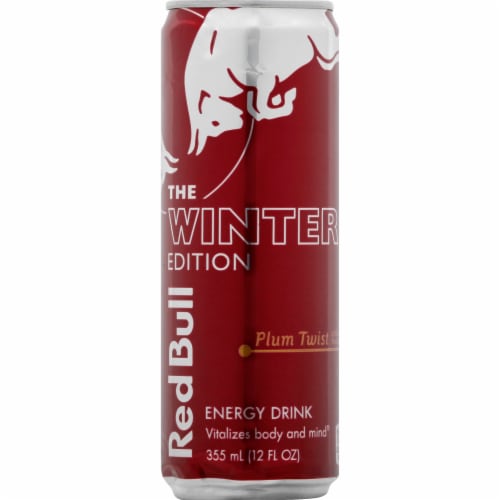 Red Bull® Winter Edition Plum Twist Energy Drink Can, 12 fl oz