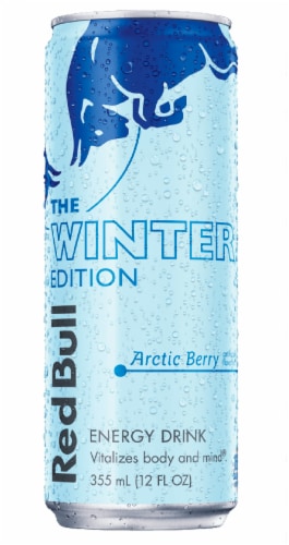 Red Bull The Winter Edition Arctic Berry Energy Drink Perspective: front
