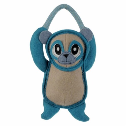 Aussie Naturals® Denim Tuffs Large 8.75 Horseshoe Dog Toy