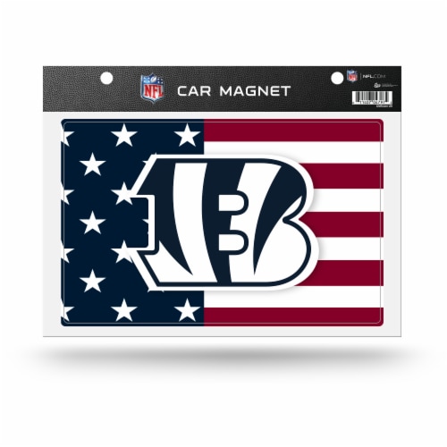 Classic Impressions NFL Patriot Magnet - Cincinnati Bengals Perspective: front