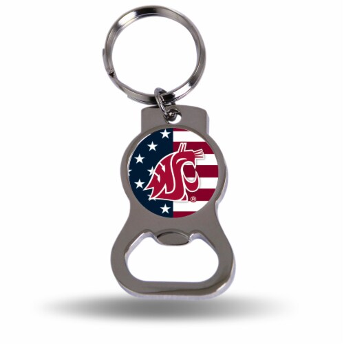 Classic Impressions Washington State University Keychain Perspective: front