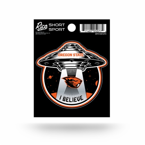 Classic Impressions Oregon State University UFO Sticker Perspective: front