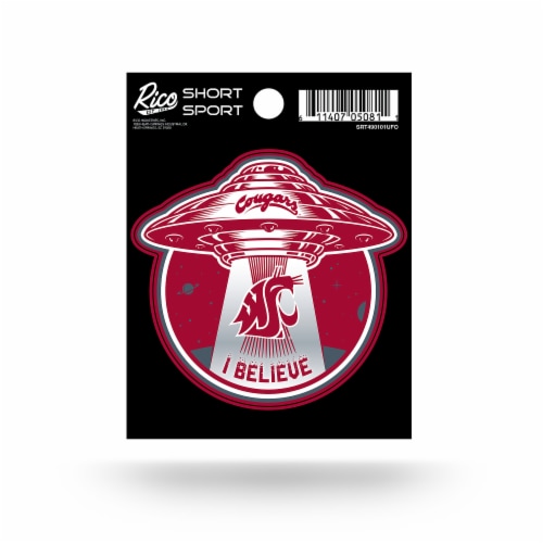 Classic Impressions Washingtoin State University UFO Sticker Perspective: front