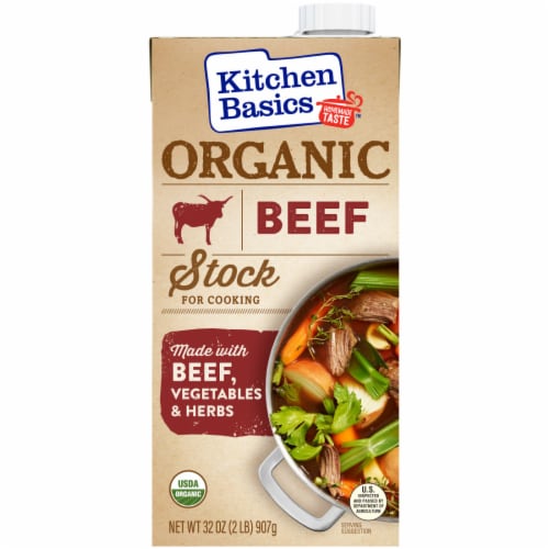 Kitchen Basics® Organic Beef Stock, 32 oz - Kroger