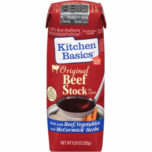 Kitchen Basics Original Beef Stock Perspective: front