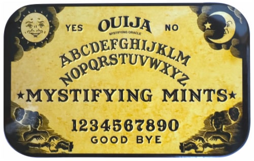 Ouija Mystifying Mints Perspective: front