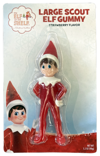 The Elf on the Shelf Large Scout Elf Gummy Holiday Candy 3.2 oz Ralphs