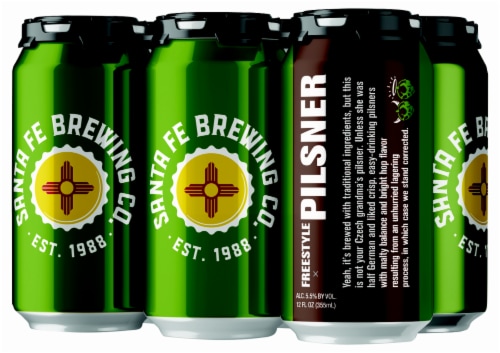 Santa Fe Brewing Co. Freestyle Pilsner Perspective: front
