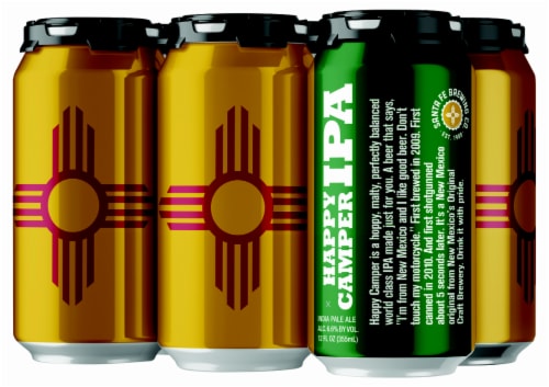 Santa Fe Brewing Co. Happy Camper IPA Perspective: front