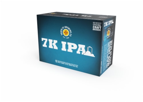 Santa Fe Brewing Co 7K IPA Perspective: front