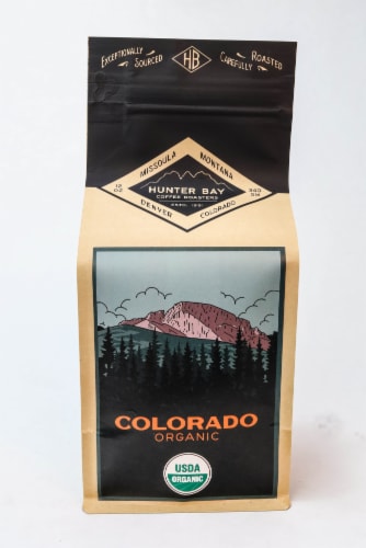 Hood River Colorado Organic Ground Coffee Perspective: front