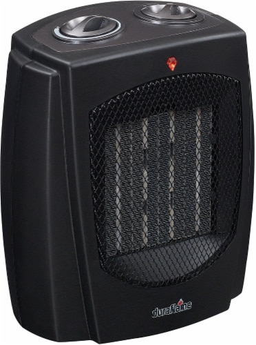Duraflame Ceramic Desktop Space Heater - Black Perspective: front
