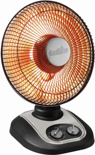 Duraflame Parabolic Oscillating Heater Perspective: front