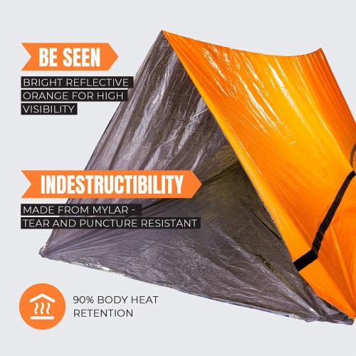 MEKKAPRO Emergency Survival Tent Shelter 2 Person Tent Survival Emergency Shelter 1 Fred Meyer