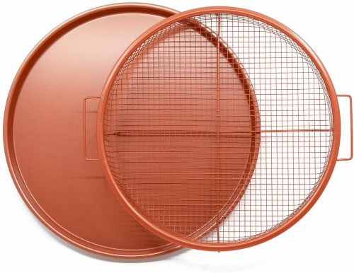 12-inch Round Copper Crisper Tray, 2-Piece Set – Chef Pomodoro