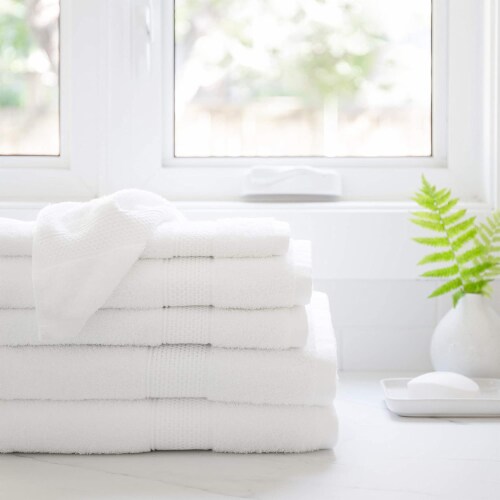 Luxurious Hotel Style Plush Egyptian Cotton 6-Piece Towel Set