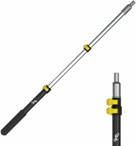 Dracelo 4 .5 Ft. - 12 Ft. Lightweight Sturdy Aluminum Adjustable Extension Pole B071YDPY55 - The Home Depot