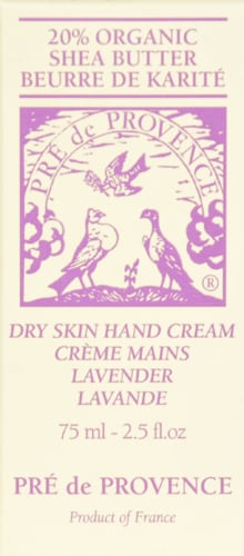 PRE De Provence Lavender Dry Skin Hand Cream Perspective: front
