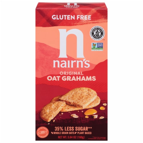 Nairn's Gluten Free Original Oat Grahams Perspective: front