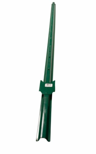 American Posts 5 ft. H 13 Ga. Powder Coated Green Steel U-Post