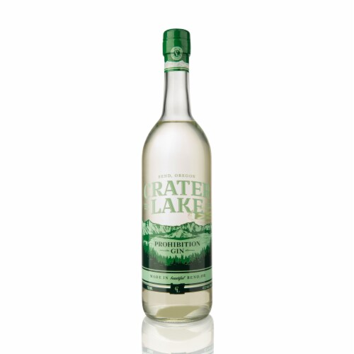 Crater Lake Spirits Prohibition Gin Perspective: front