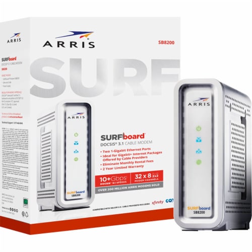 Arris Surfboard Sb8200 Docsis 3 1 Cable