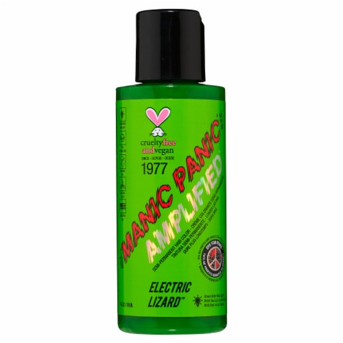 Manic Panic Amplified Hair Color - Electric Lizard Perspective: front