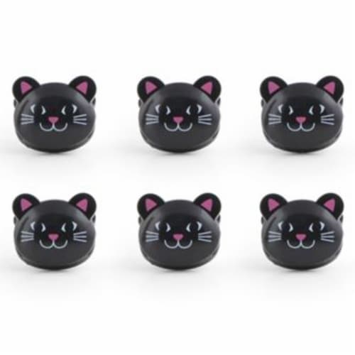 Kikkerland Design Cat Bag Clip Perspective: front