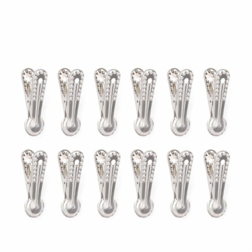 Aluminum Bag Clips Perspective: front