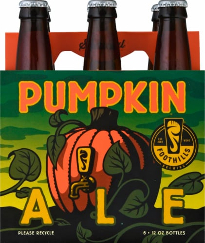 Foothills Brewing Pumpkin Ale Perspective: front