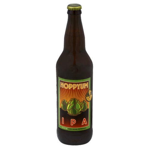 Foothills Brewing Hoppyum IPA Perspective: front