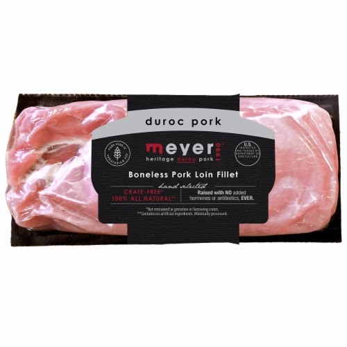 Meyer Boneless Pork Loin Fillet Perspective: front