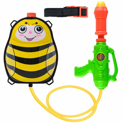 Toyrifik Water Gun Backpack Water Blaster for Kids Water Shooter with Tank Bumble Bee Toys. 1 Count King Soopers