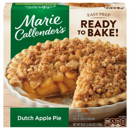 Marie Callender's Dutch Apple Pie Frozen Dessert Perspective: front