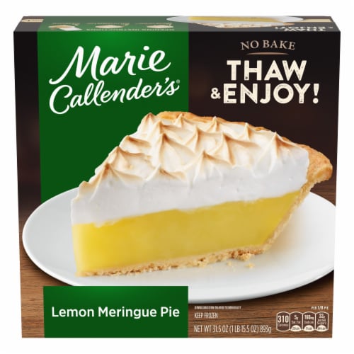 Marie Callender's Lemon Meringue Pie Frozen Dessert Perspective: front