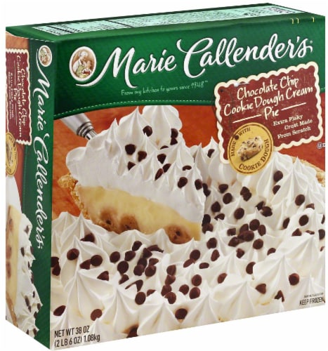 Marie Callender's® Chocolate Chip Cookie Dough Cream Pie Perspective: front