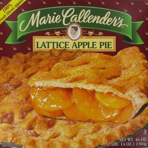Marie Callender's Lattice Apple Pie Perspective: front