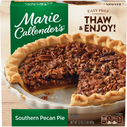Marie Callender's Southern Pecan Pie Frozen Dessert Perspective: front
