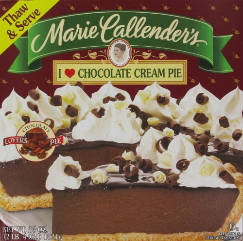 Marie Callender's I Love Chocolate Creme Pie Perspective: front
