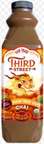 Third Street Dragon Tongue Ginger Chai Tea Perspective: front